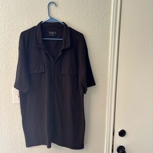 G-NET Brown Short Sleeve Shirt 2X